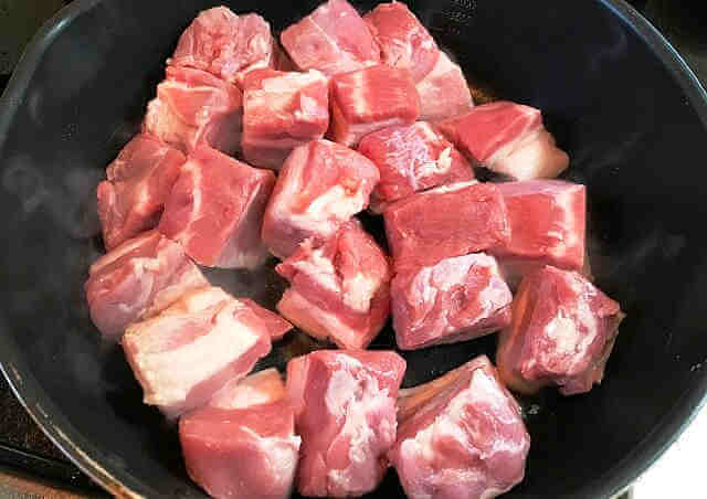 豚の角煮　やわらかくトロトロ　男の手料理